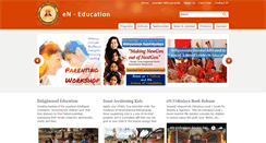 Desktop Screenshot of en-education.nithyananda.org
