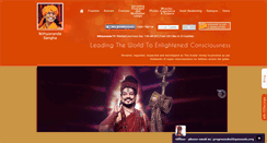 Desktop Screenshot of nithyananda.org